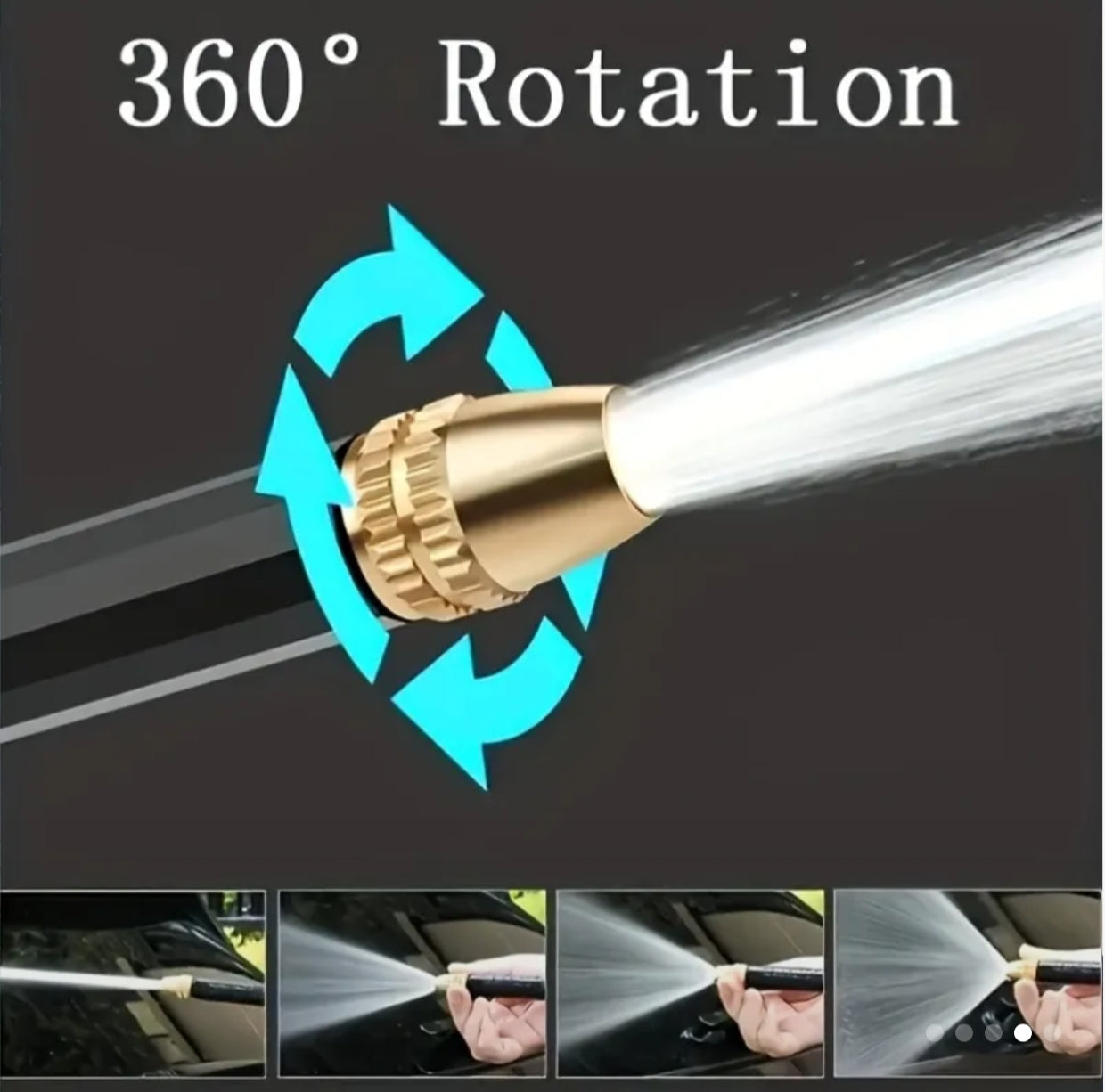 Heavy Duty High Pressure Washer Gun with Long Handle