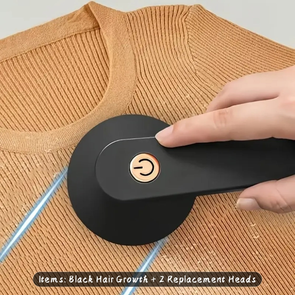 Rechargeable fabric shaver